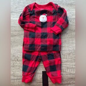 Carters Baby Santa Set - Size 3 months